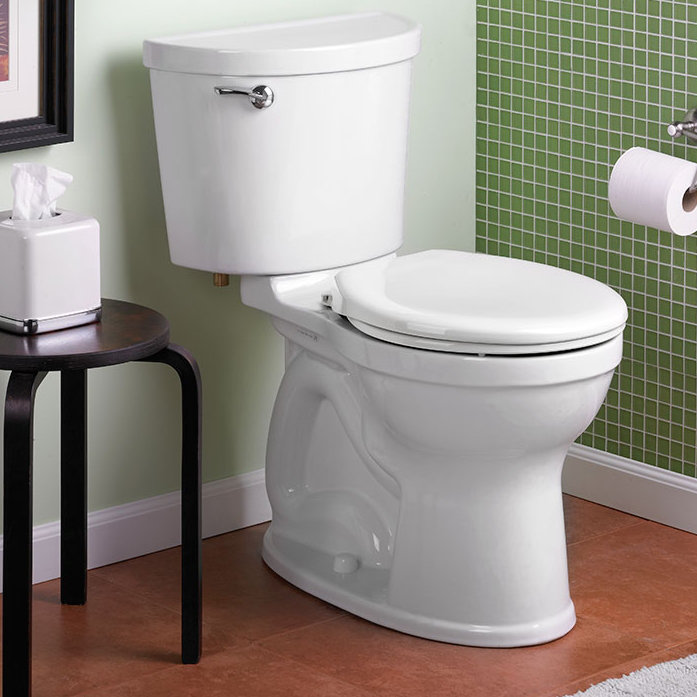 American Standard Champion 1 6 Gpf Round Two Piece Toilet Seat Not Included Reviews Wayfair