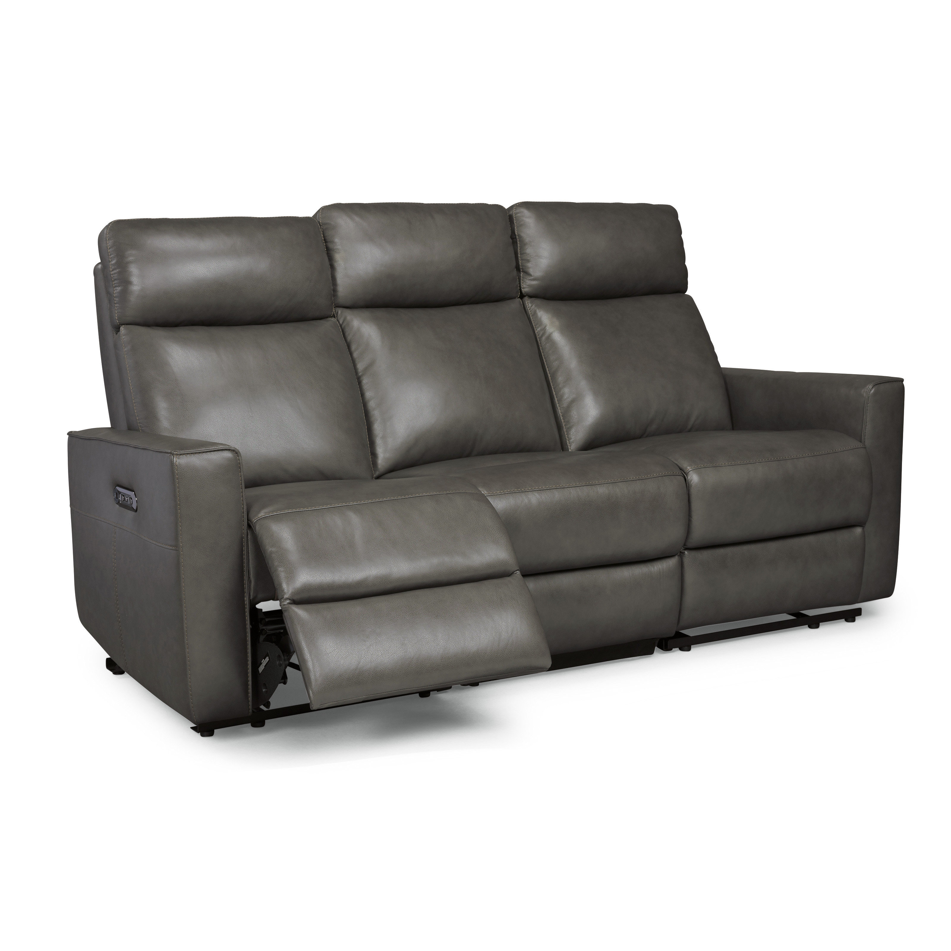Latitude Run Pell Leather Reclining Sofa Wayfair