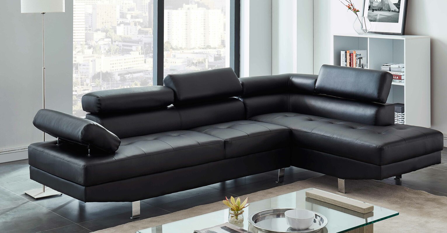 Patnaude Modern Sectional Sofa