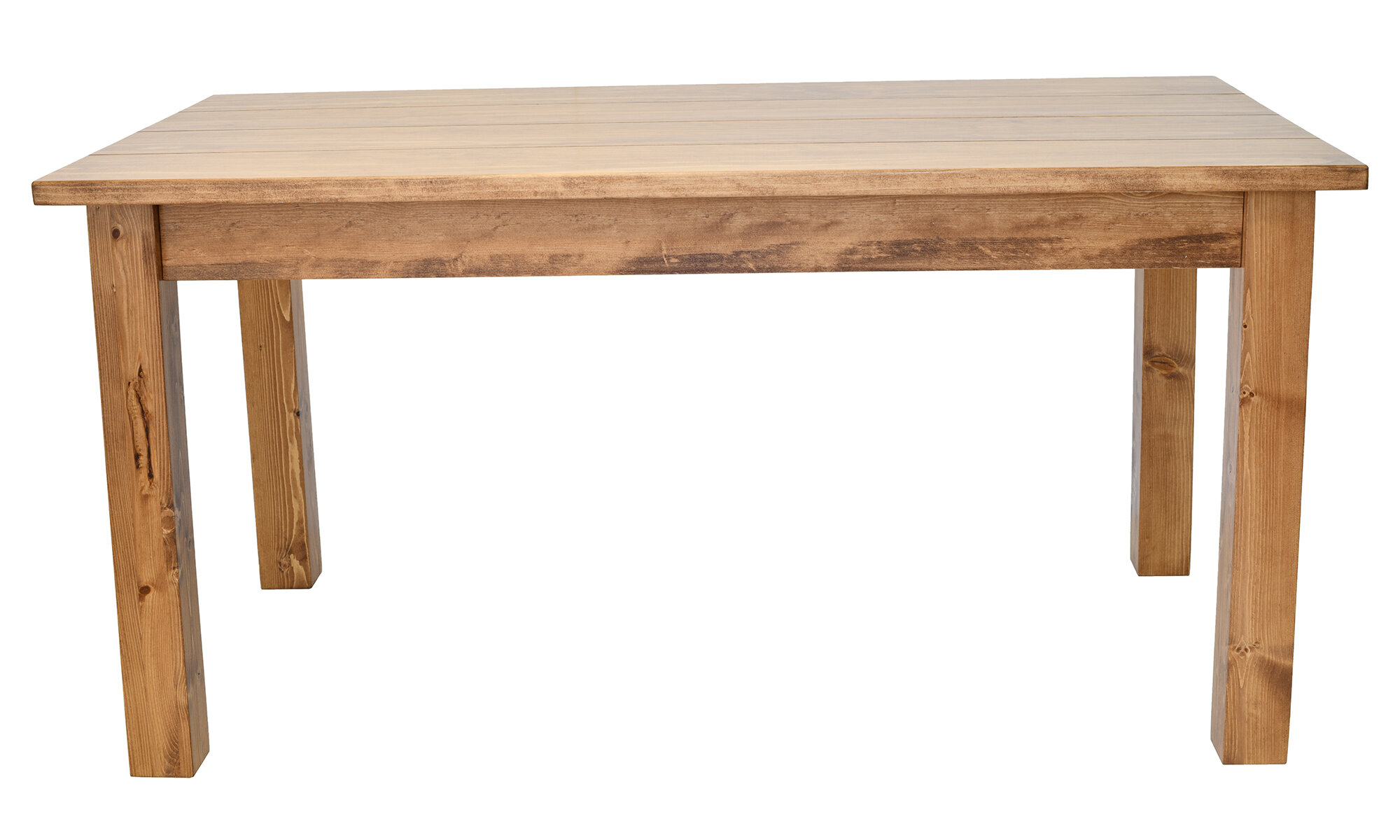 Charlton Home® Robbinsdale Fir Solid Wood Dining Table | Wayfair