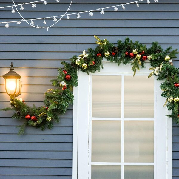 The Seasonal Aisle 270cm Garland & Reviews | Wayfair.co.uk