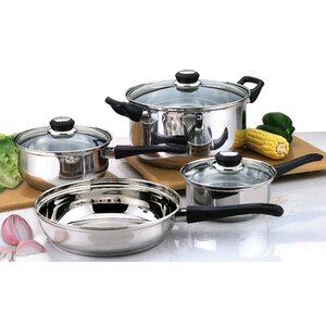 7 Piece Stainless Steel Cookware Set