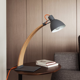 mustard yellow desk lamp