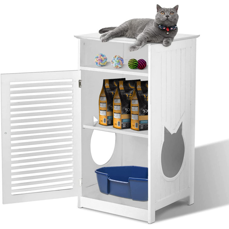 cat litter hutch
