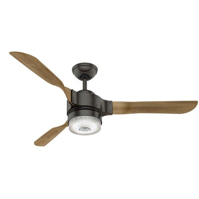 Hunter Fan 54 Apache 3 Blade Led Ceiling Fan Light Kit Included