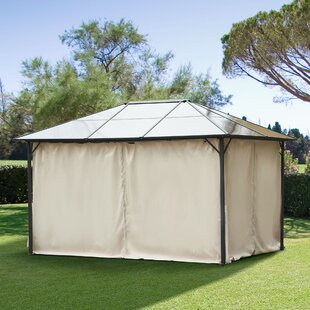4-Panels All Zippered Entries Sunnydaze Zippered Mesh Sidewall Kit for 10x10 Straight-Leg Canopy Tent 