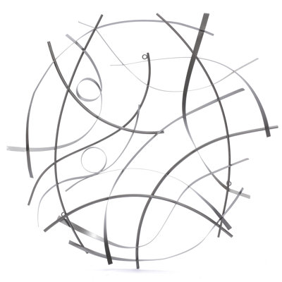 Abstract Metal Wall Décor