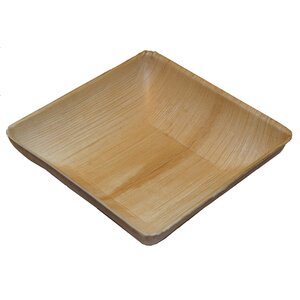 Compostable and Sustainable Fallen Palm Leaf Salad Bowl (Set of 25)
