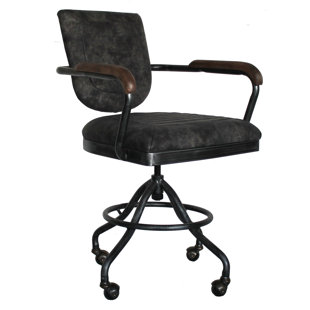 Brown Distressed Office Chair Wayfair