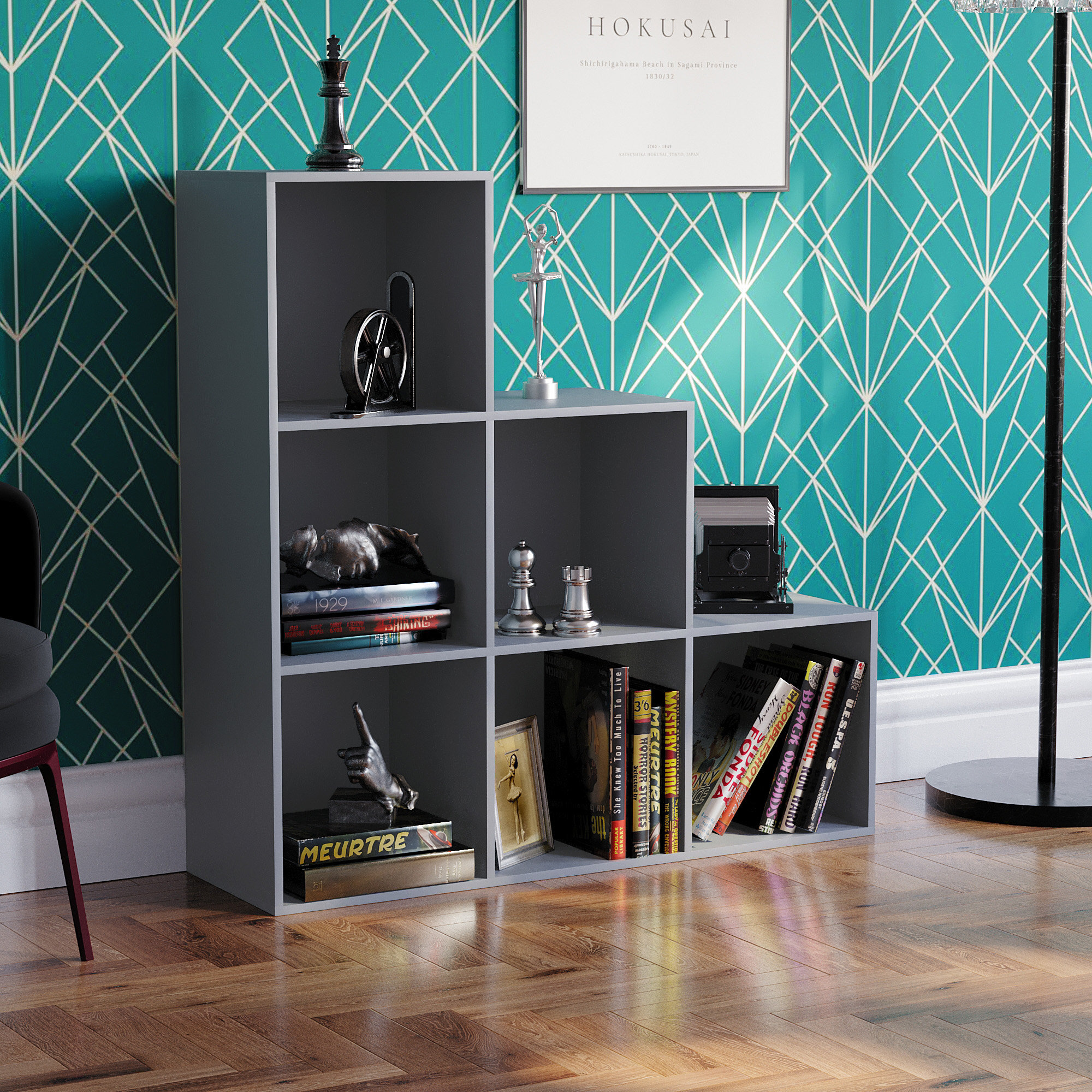 Lassic 96.5Cm H x 96.5Cm W Cube Bookcase & Reviews Wayfair.co.uk