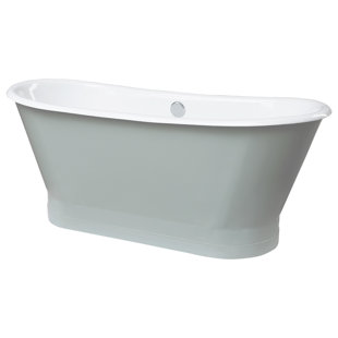 Freestanding Tub Grey Soaking Bathtubs You Ll Love Wayfair