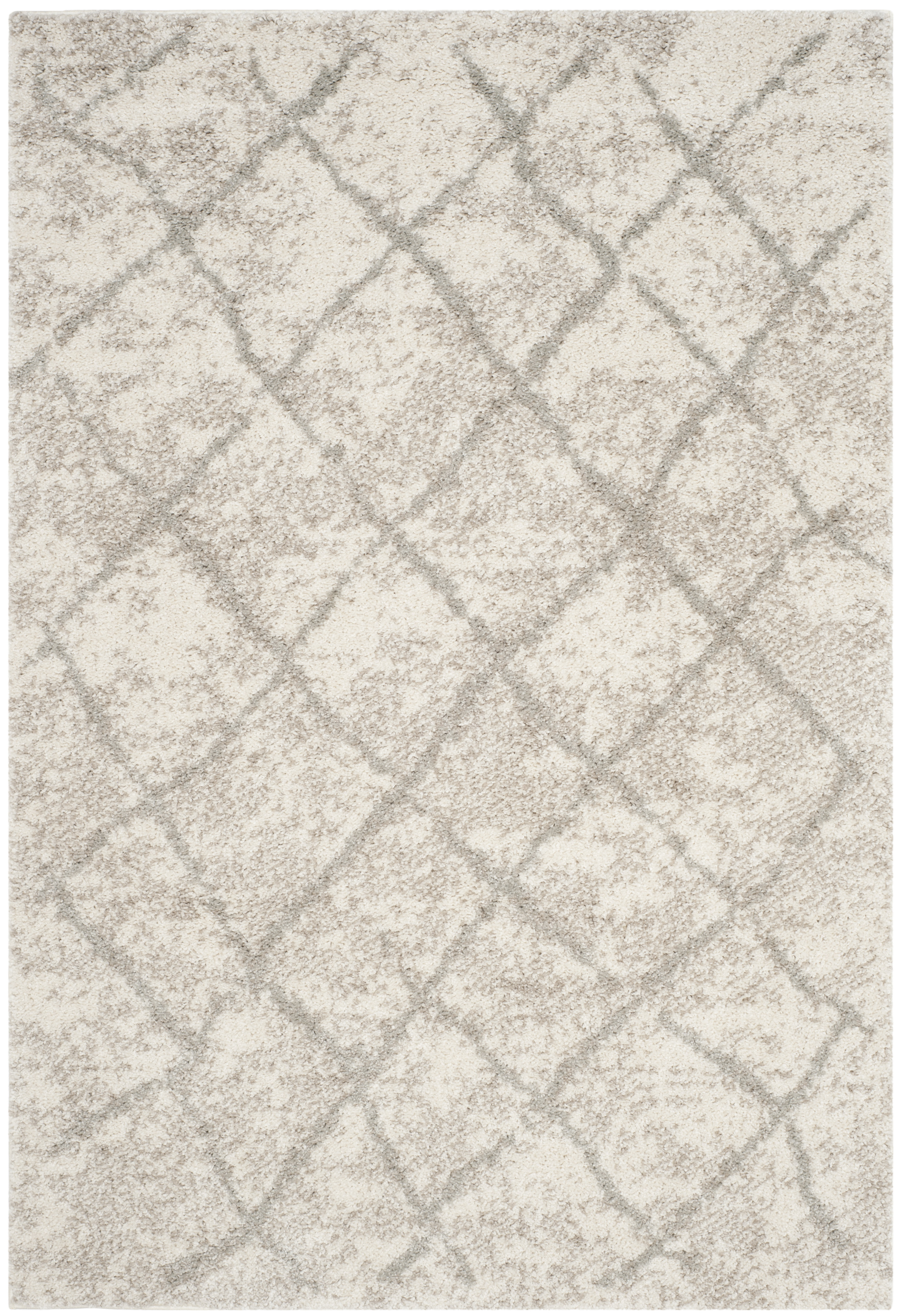 Williston Forge Teppich Verna In Creme Hellgrau Bewertungen