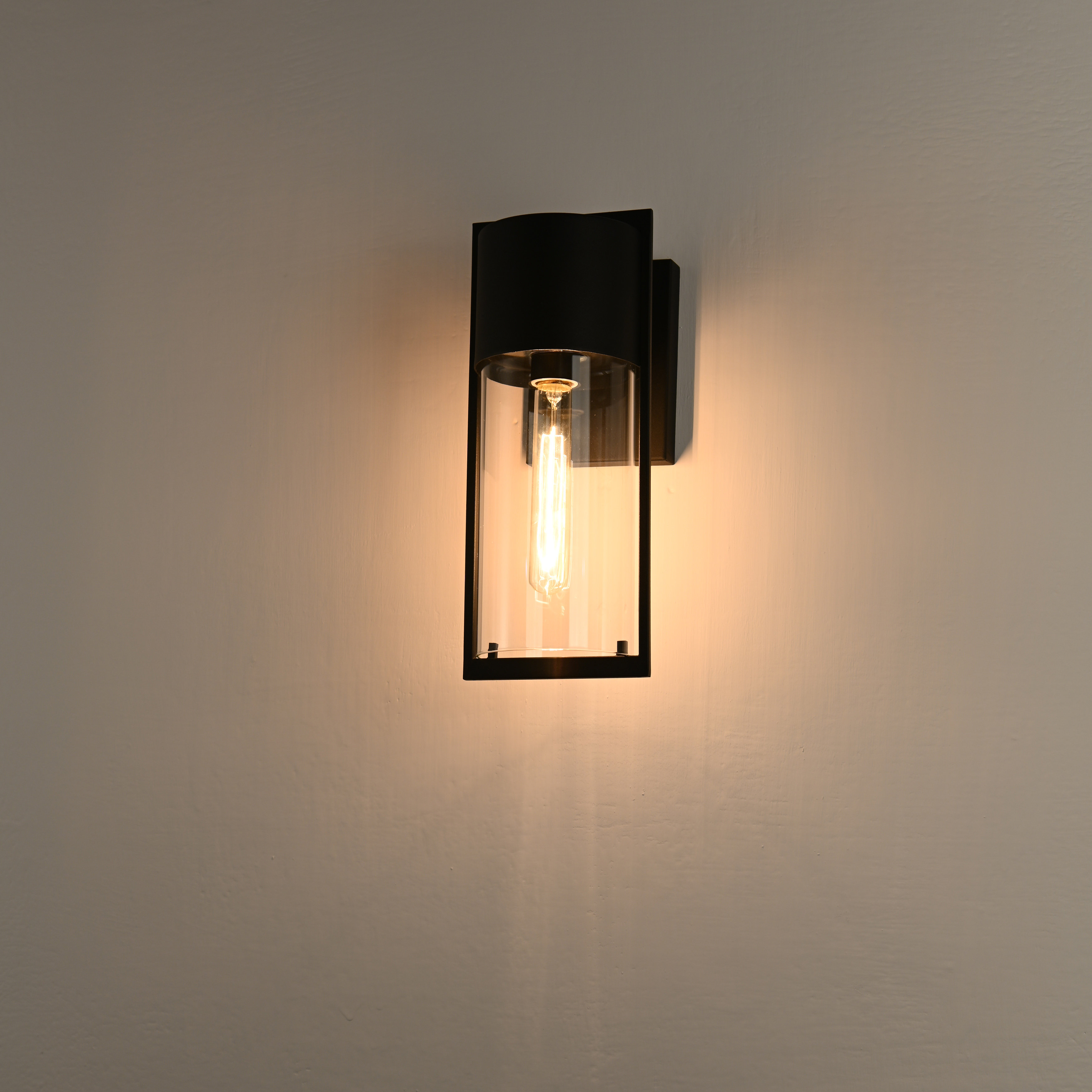 Wrought Studio Tyler Kridia 1 Light Textured Black Outdoor Wall Sconce 14 Height Wrought Studio Tyler Kridia 1 Light Textured Black Outdoor Wall Sconce 14 Height