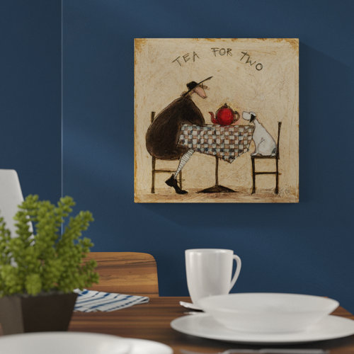 Tea for Two by Sam Toft - Print on Paper East Urban Home