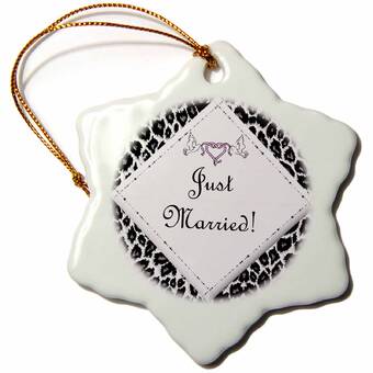 just married ornament