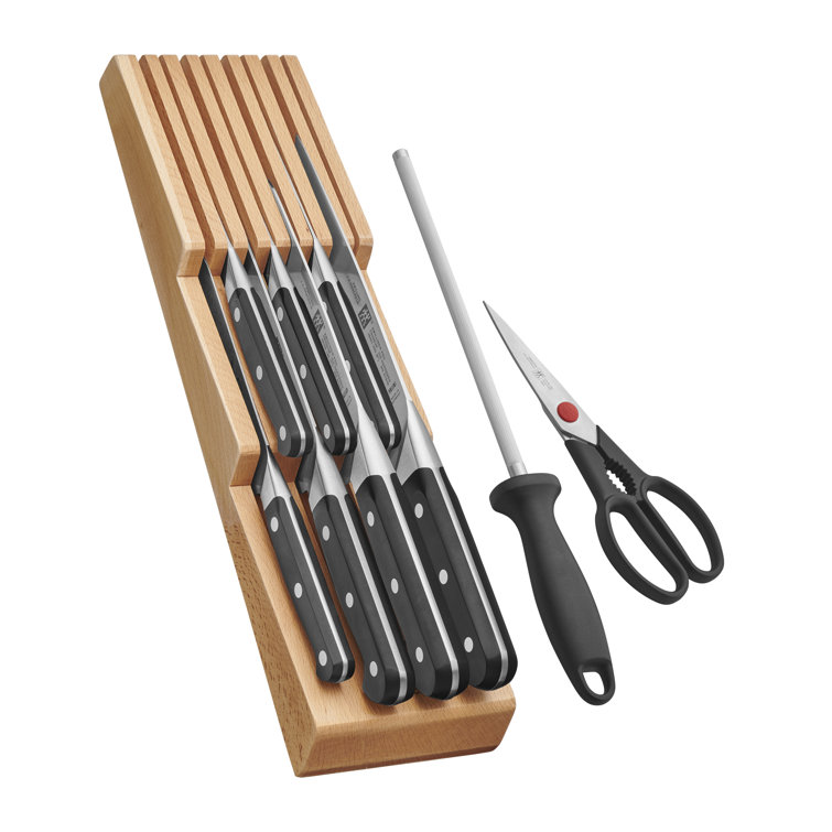 ZWILLING J.A. Henckels Zwilling Pro 10piece Knife Block Set with In
