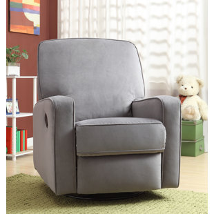 grey nursery recliner