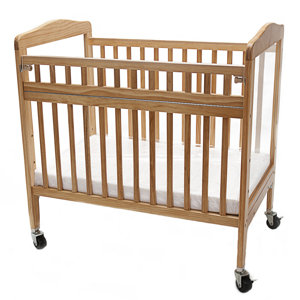 Compact Convertible Crib with Mattress
