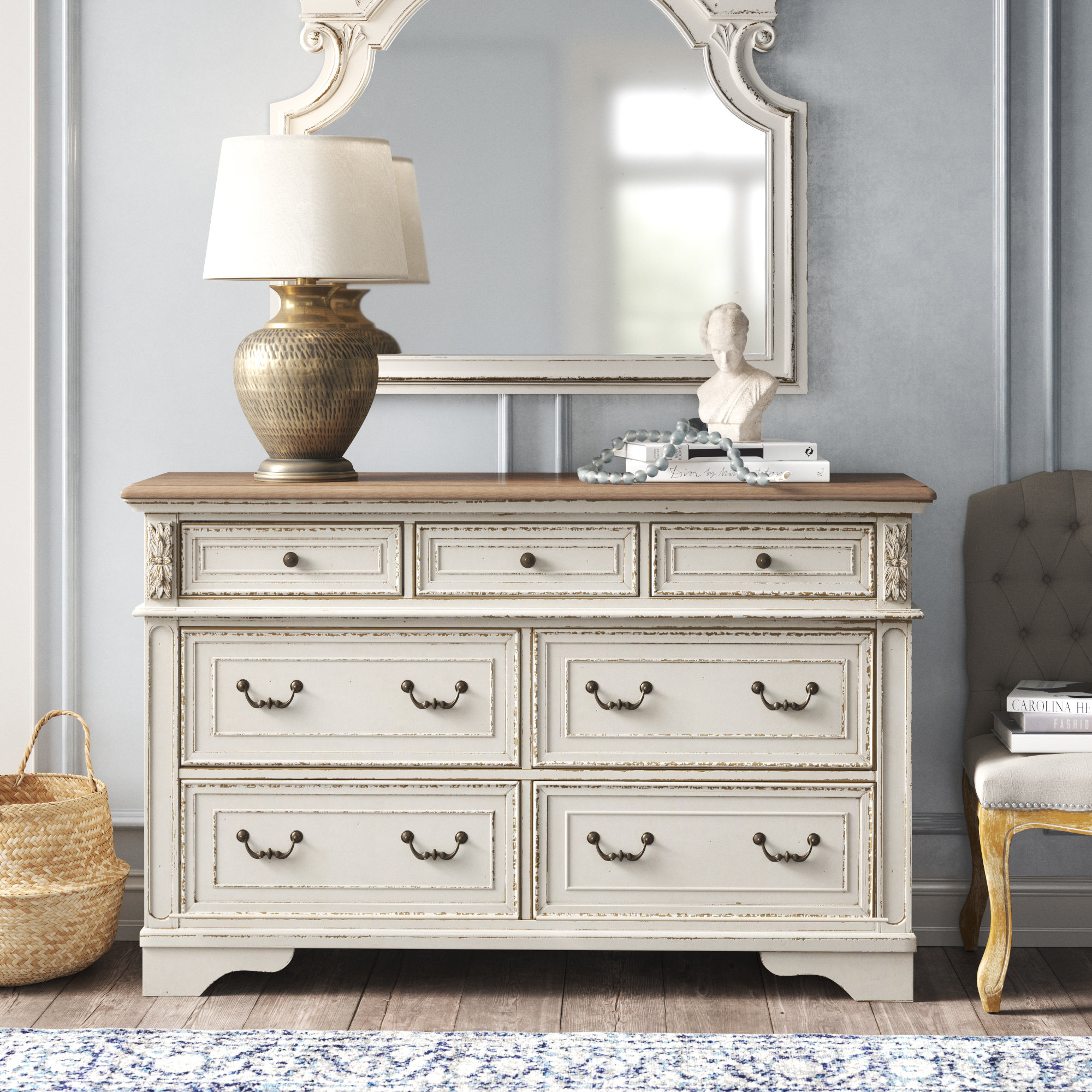 Astoria Grand Eridani 7 Drawer Dresser & Reviews Wayfair