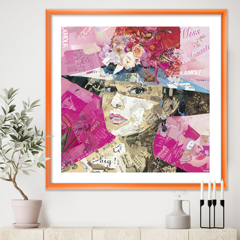 East Urban Home Girl Next Door Picture Frame Painting Print On