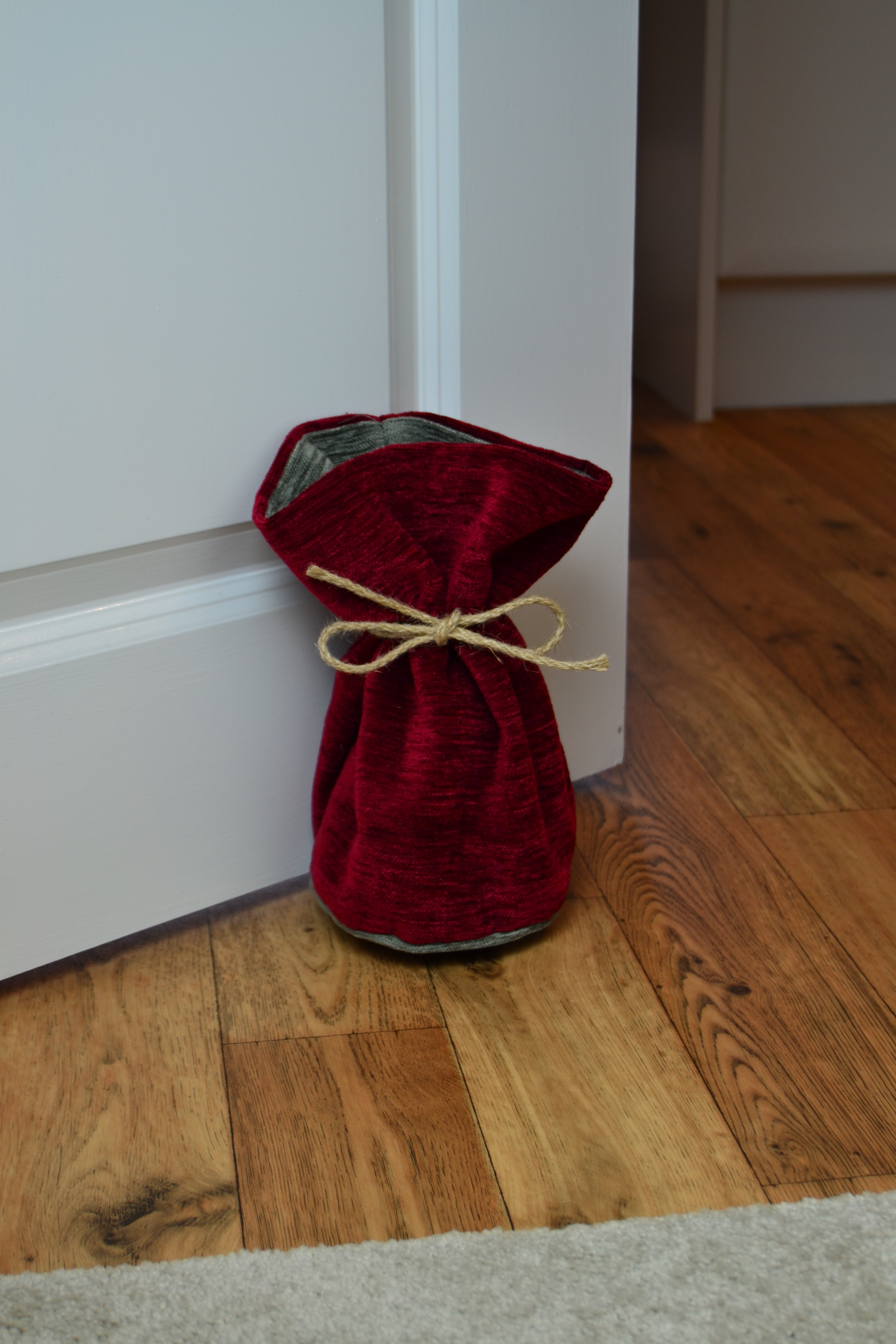 McalisterTextiles Alston Chenille Fabric Wedge Floor Stop Wayfair