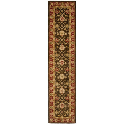 Thao Hand-Tufted Wool Rust Area Rug Lark Manor Rug Size: Runner 2'3" x 10'