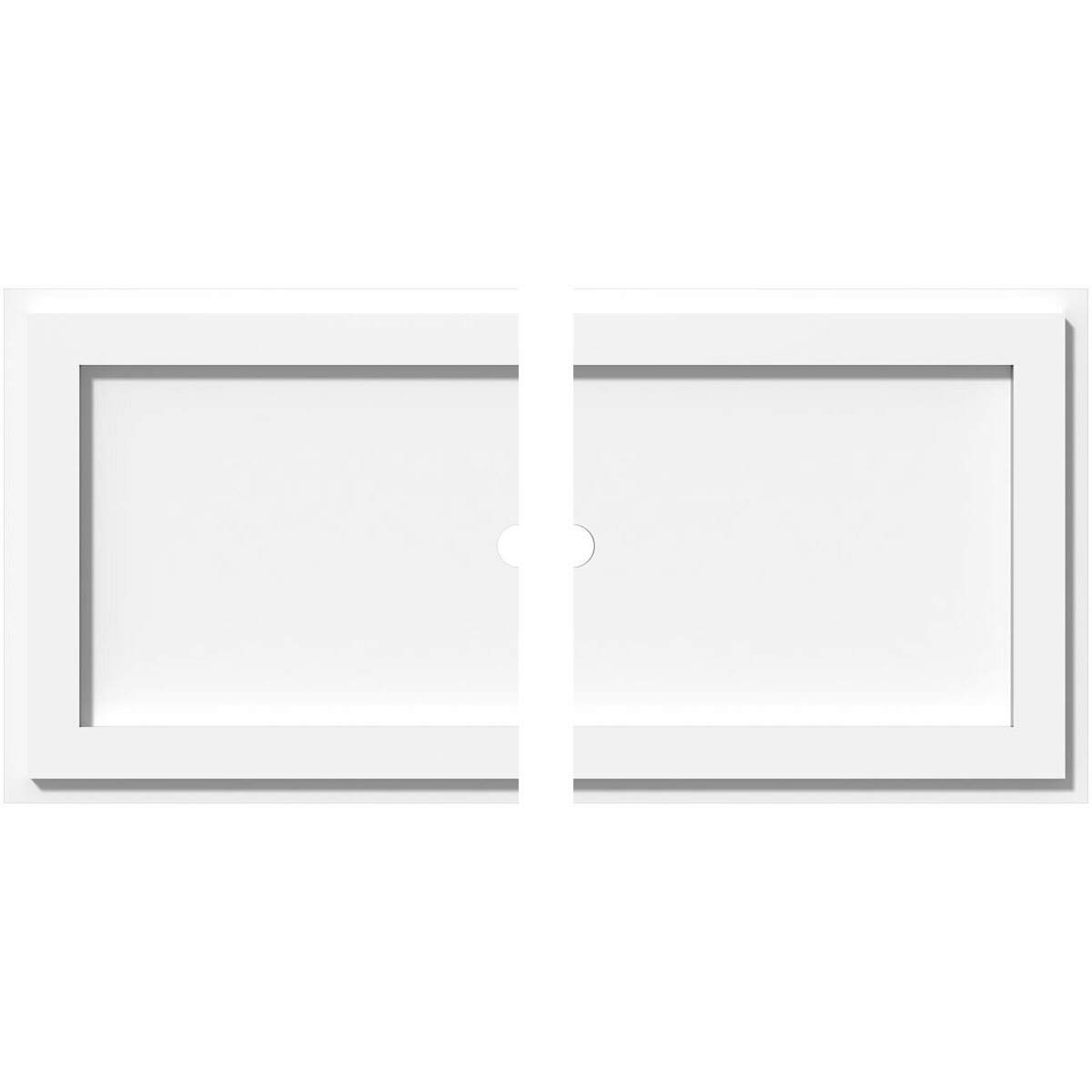 Rectangle Architectural Grade Pvc Ceiling Medallion