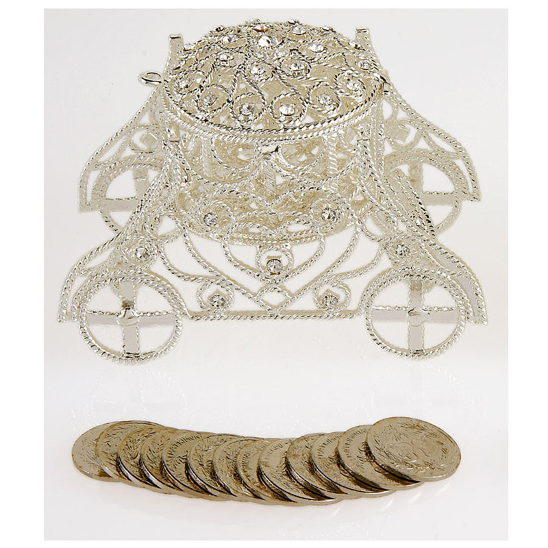 Arras 2 Piece Rhinestone Carriage Set