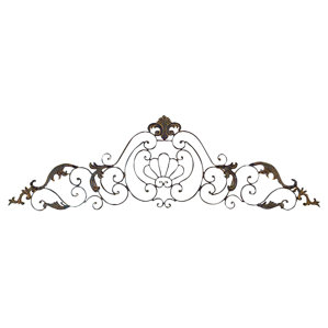 Black Wrought Iron Wall Decor metal wall art - wall décor | wayfair Black Wrought Iron Wall Decor metal wall art - wall décor | wayfair