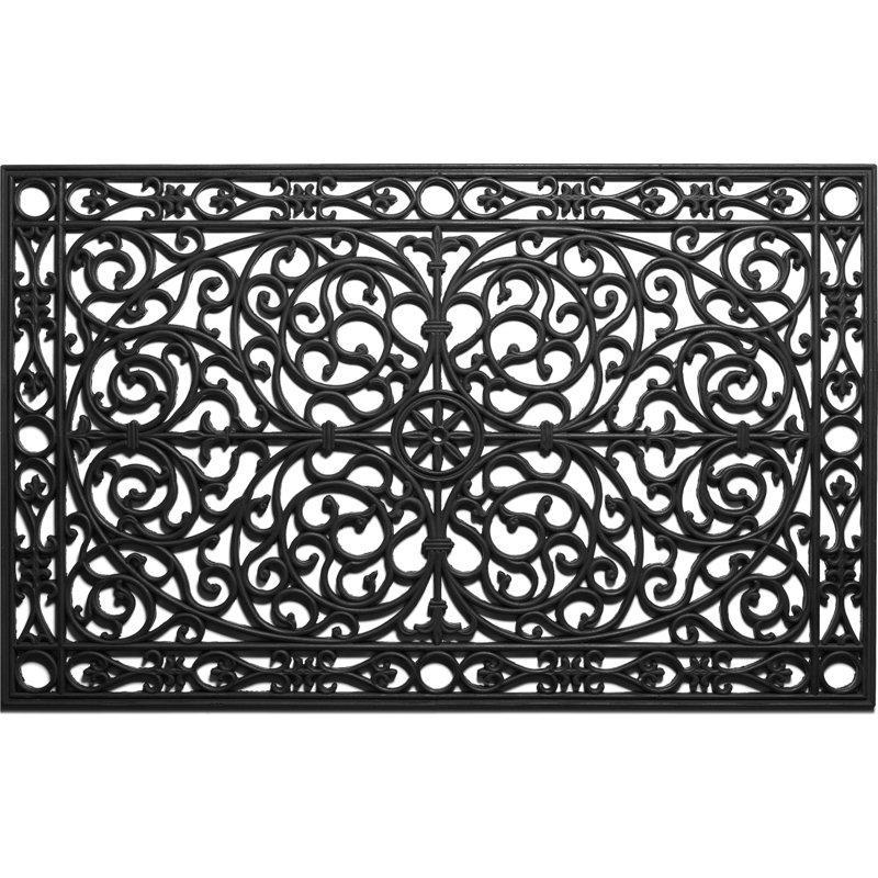 Kaitlin Gatsby 48 In X 30 In Non Slip Outdoor Door Mat Reviews
