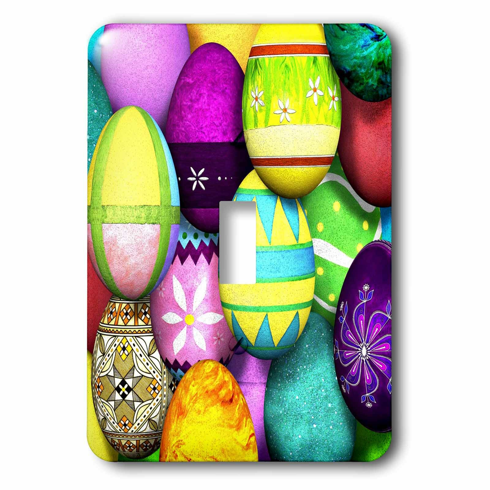 easter egg plate