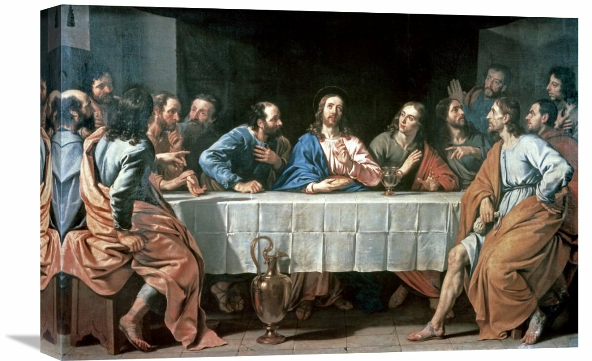 Global Gallery The Last Supper by Philippe De Champaigne - Print on ...