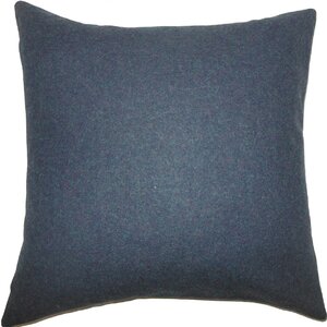 Oisin Solid Wool Throw Pillow