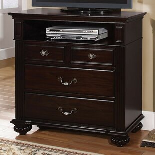Taraval Wooden Media 4 Drawer Chest By Astoria Grand