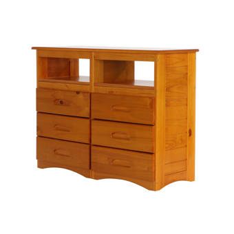 Viv Rae Mikel 3 Drawer Combo Dresser Reviews Wayfair