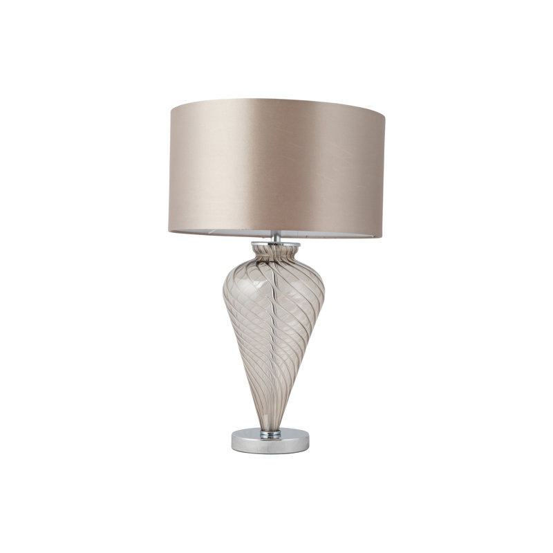 wayfair glass table lamps