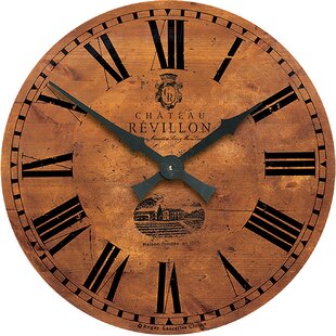 Extra Large Wooden Clocks Wayfair Co Uk