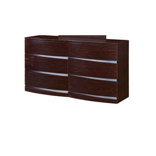 Sanmiguel 6 Drawer Double Dresser by Orren Ellis