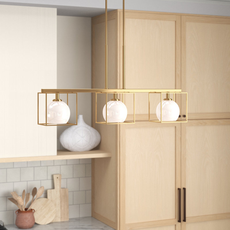 Yosef 3 Light Kitchen Island Linear Pendant Reviews Joss Main