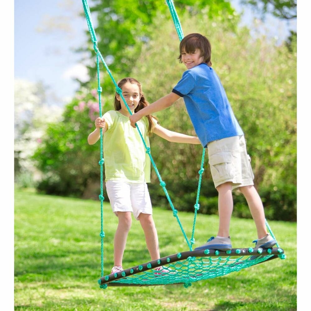 Platform Swing Set Accessory With Chains