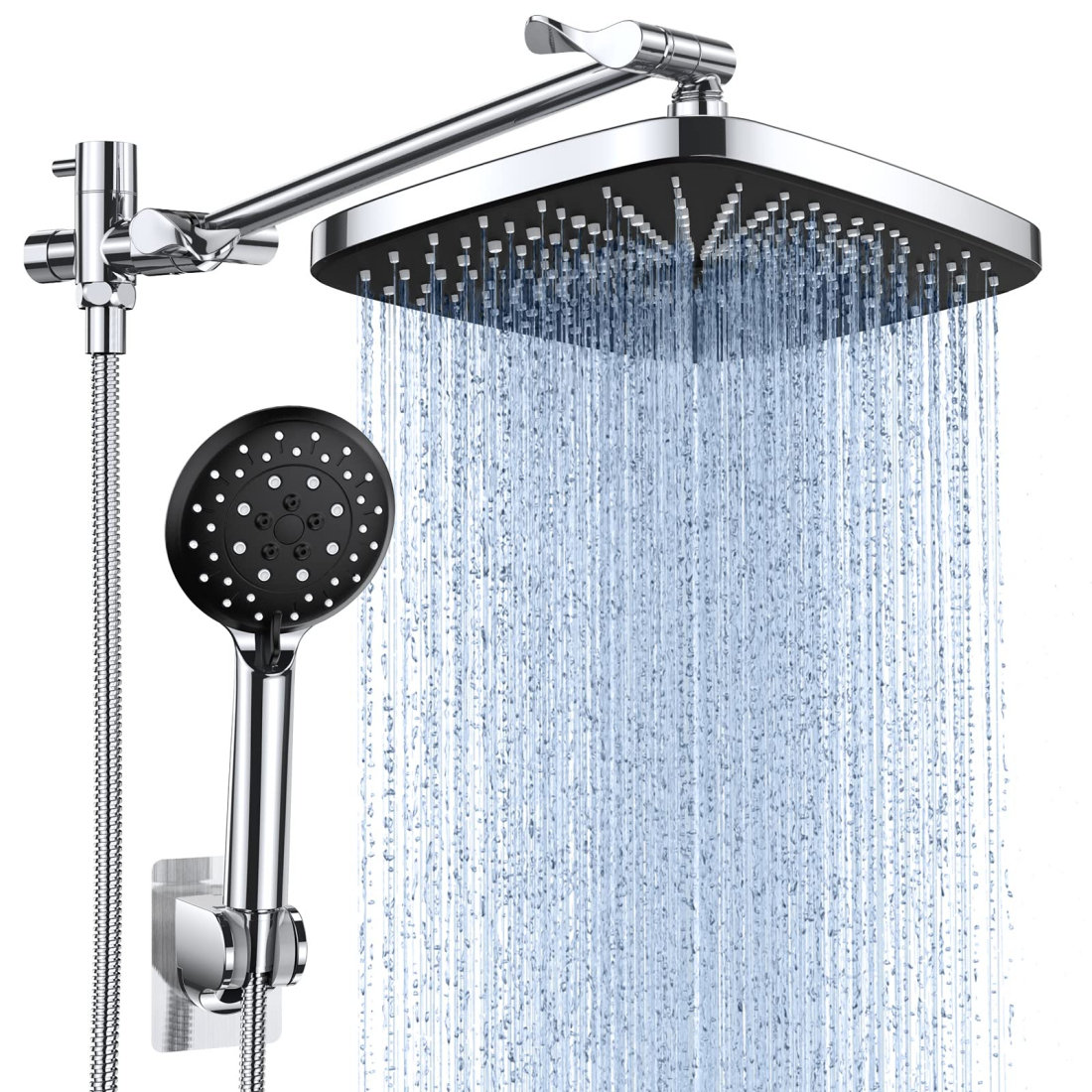 XWSI Massage/Jet Dual Shower Head | Wayfair