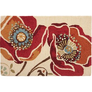 Dellroy Red Area Rug