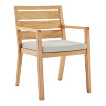 Sack A-Grade Teak Wood Dining Arm Chair Outdoor Garden Patio Furniture New
