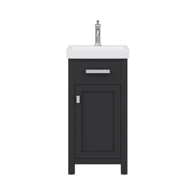 caitlyn 18" single bathroom vanity set