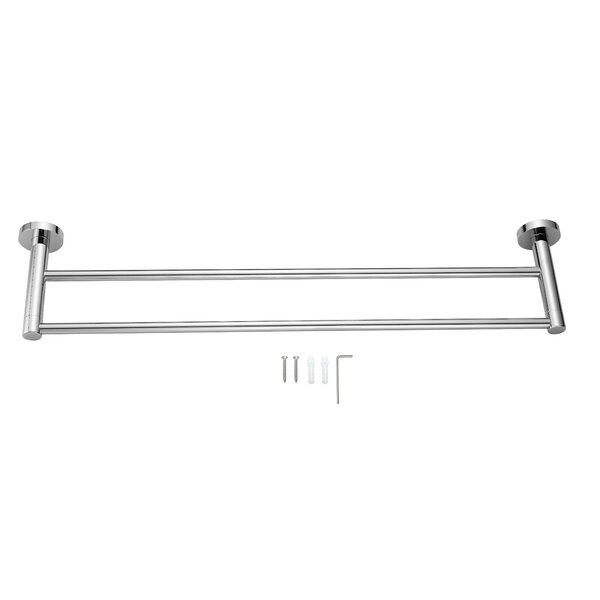 Thick stainless steel towel bar bathroom hardware accessories bathroom Towel Bar Towel Bar 610mm