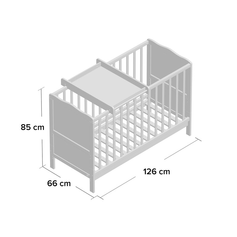 josiah cot bed with mattress