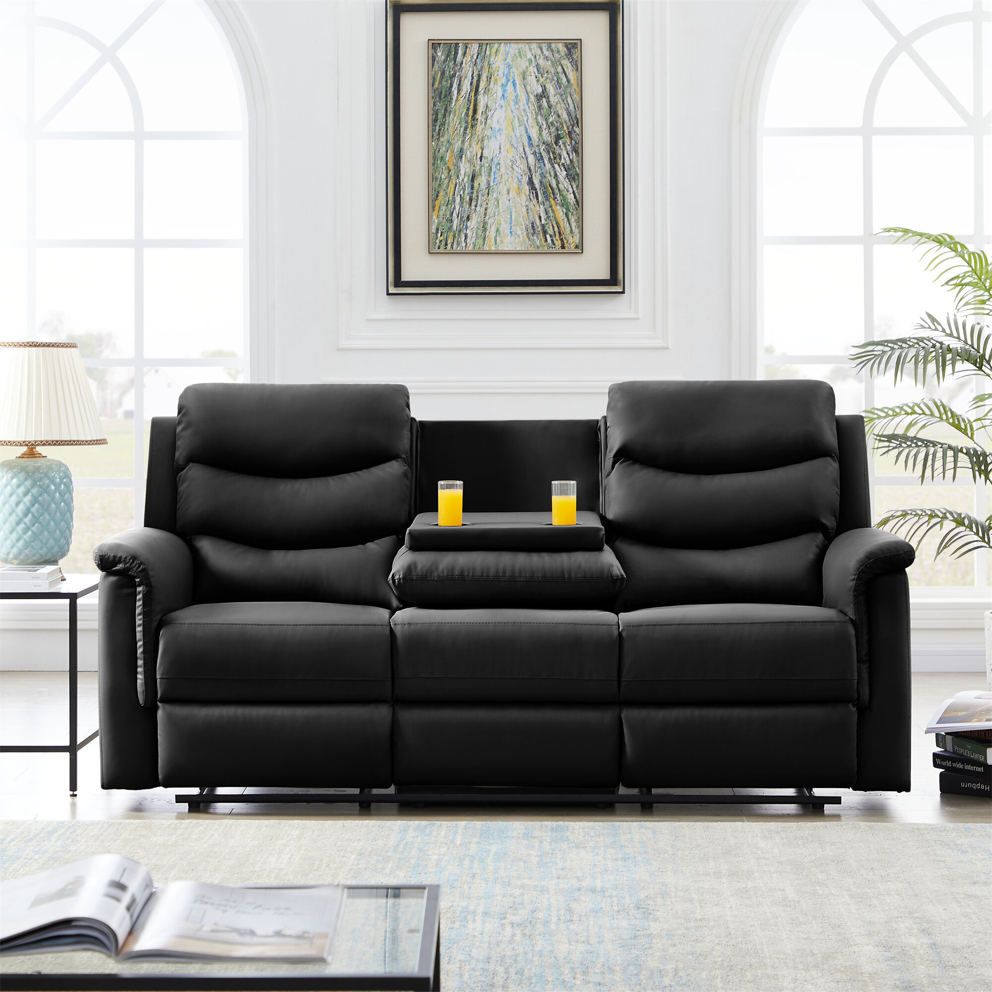 winston 3 seater manual recliner