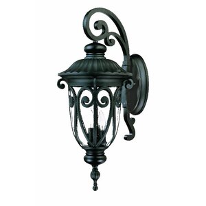 Appalachian 3-Light Outdoor Cast Aluminium Sconce