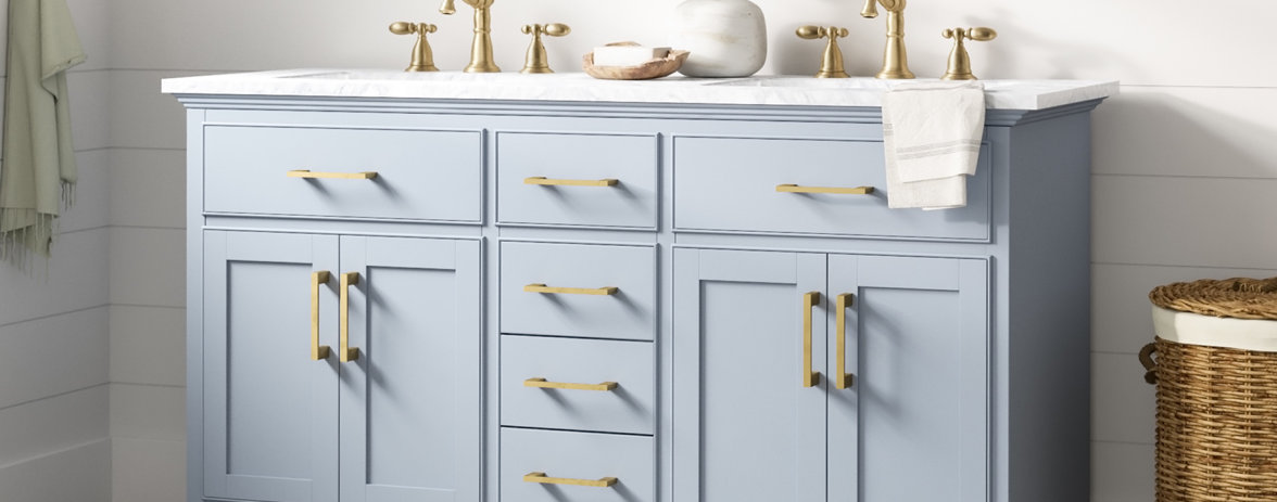 Black Friday Sale Farmhouse Rustic Bathroom Cabinets Storage Birch Lane