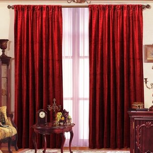 Window Theater Single Curtain Panel